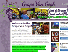 Tablet Screenshot of grapevangogh.com